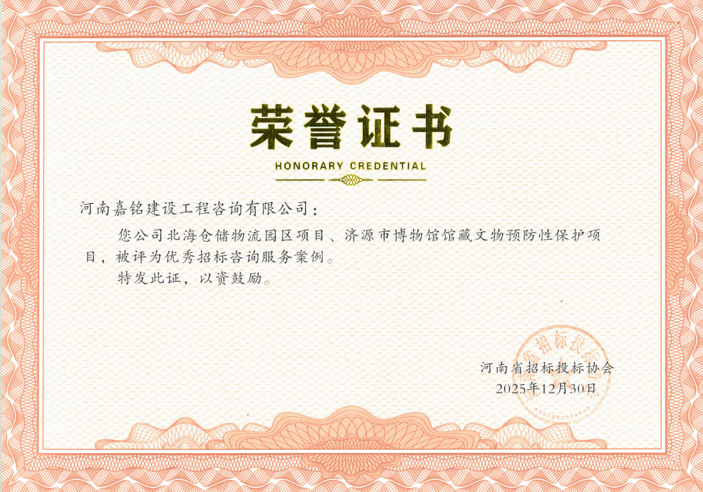 优秀招标咨询服务案例